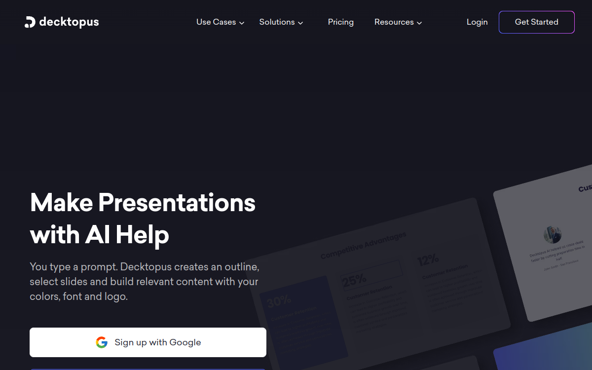 Decktopus screenshot