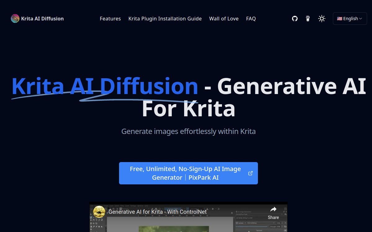 Krita AI Diffusion screenshot