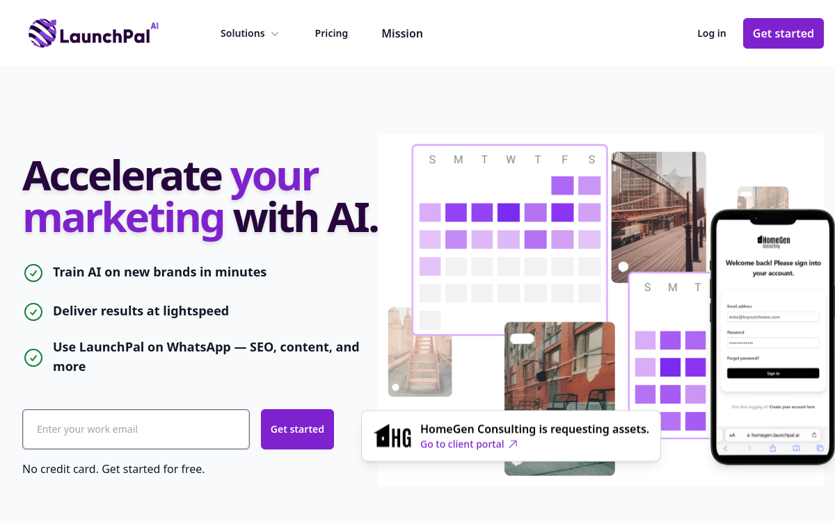 LaunchPal website screenshot