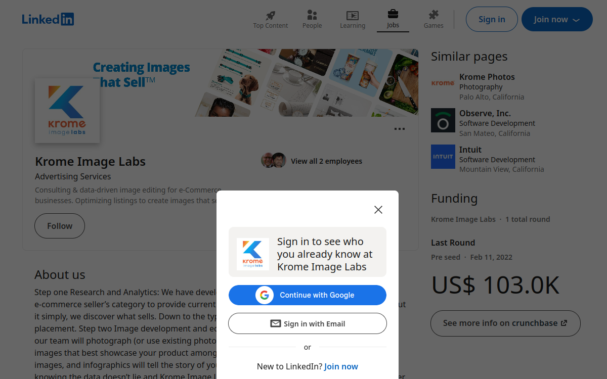 Krome Image Labs screenshot
