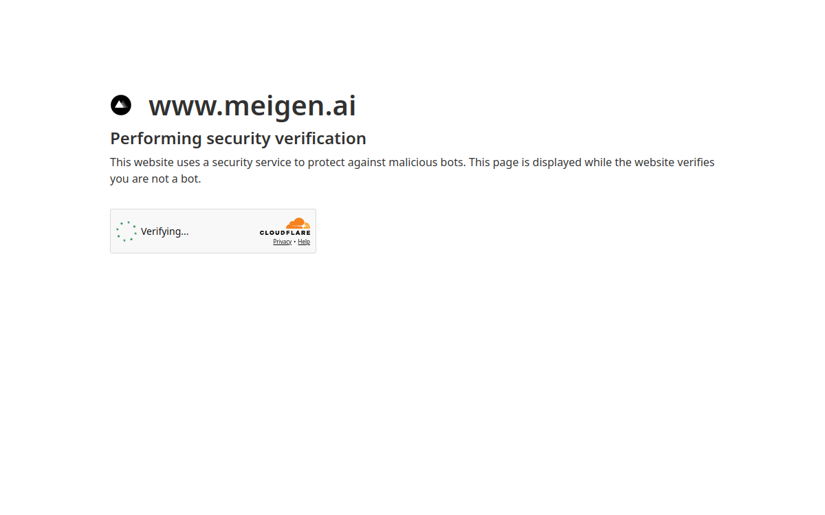 MeiGen 网站预览
