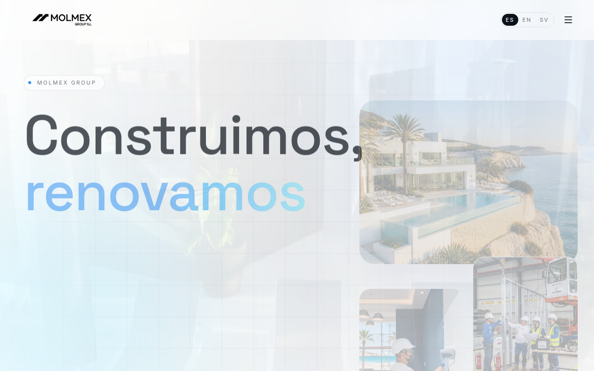 Sitio web de Molmex Group