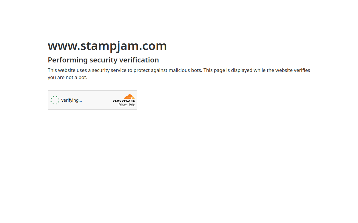 StampJam website screenshot