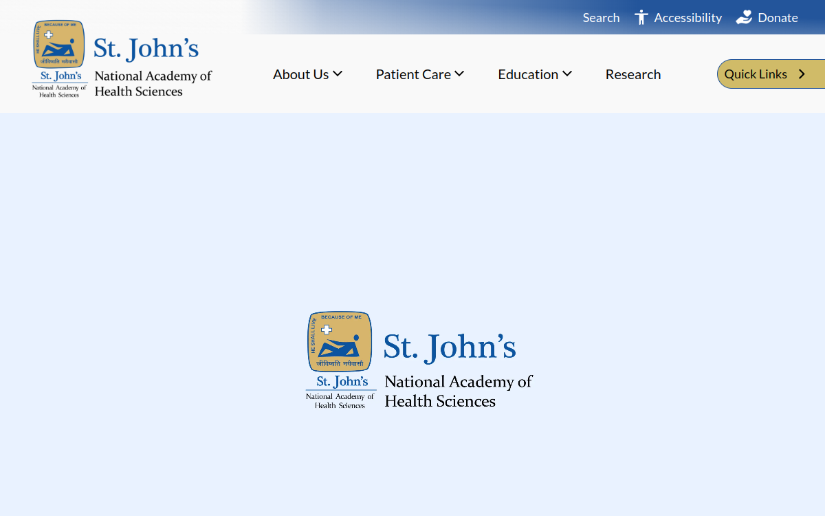 St. John's Medical College official campus