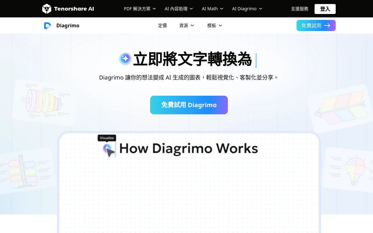Diagrimo 网站预览