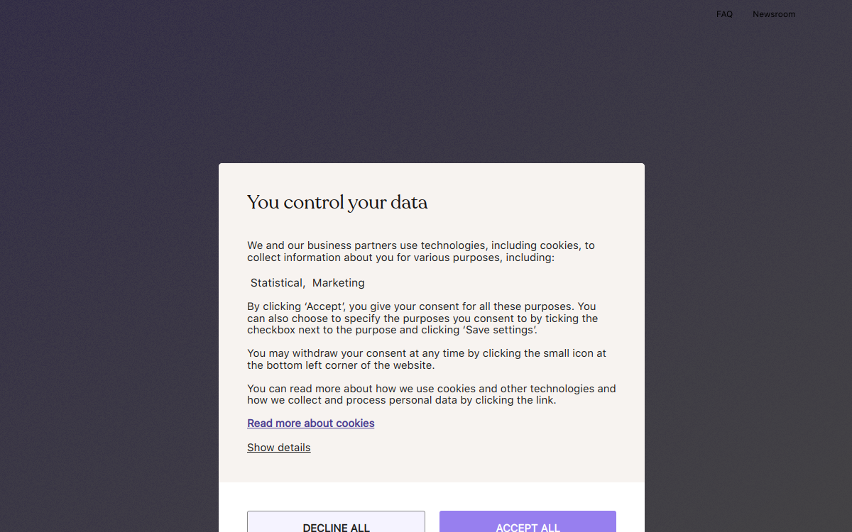 Tiimo website screenshot