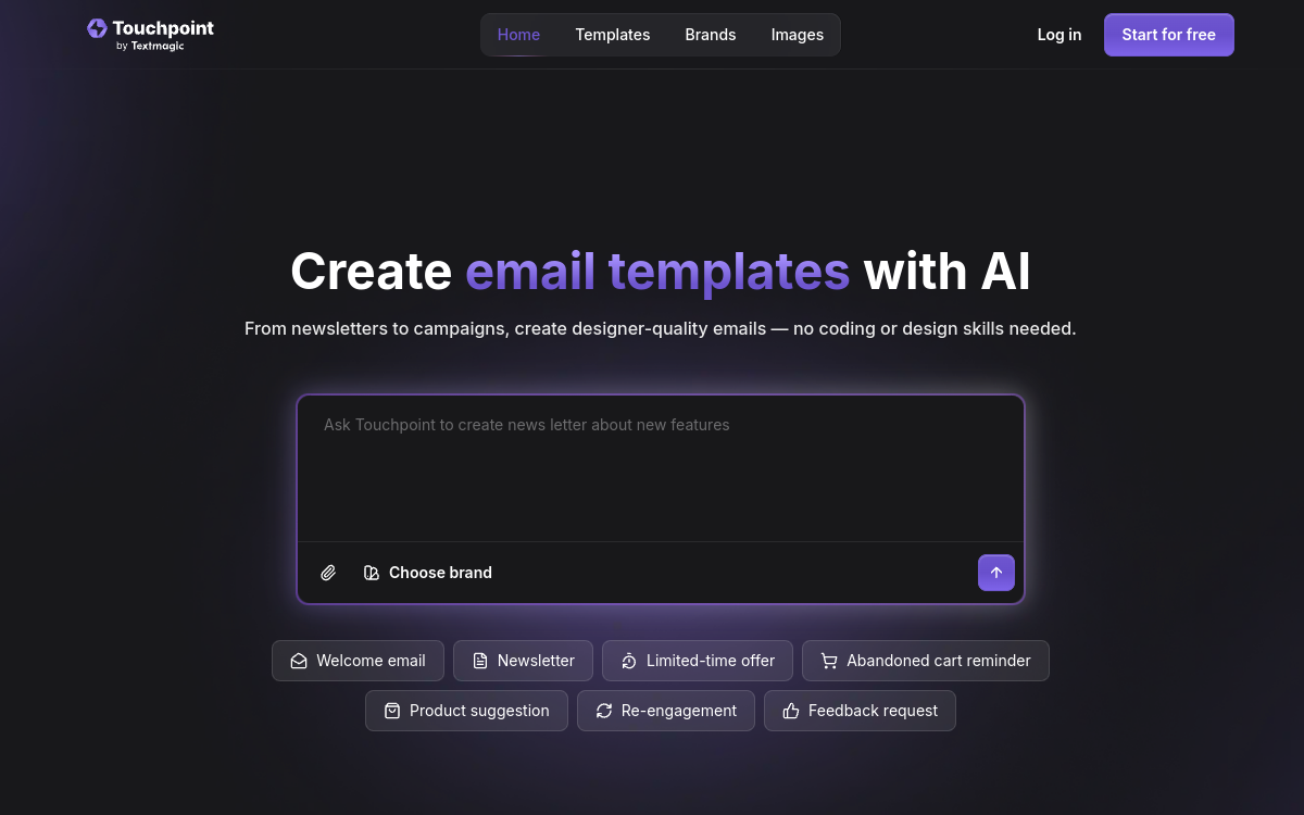 Touchpoint screenshot