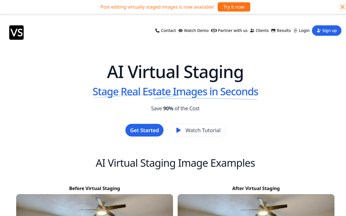 VirtualStaging.art screenshot