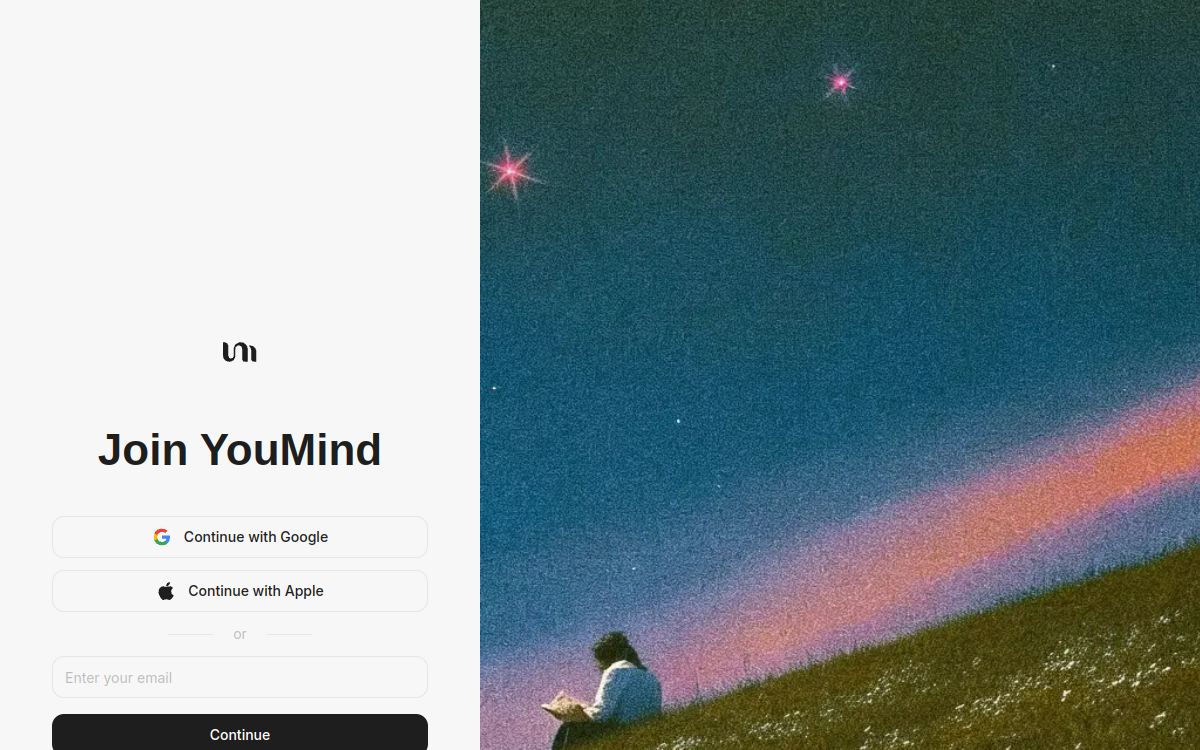 YouMind 网站预览