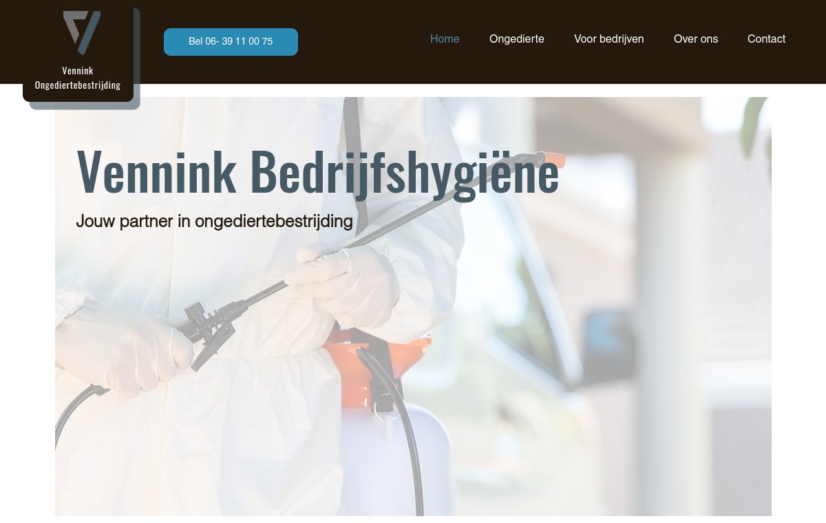Vennink Bedrijfshygiëne – project van Market-Ai