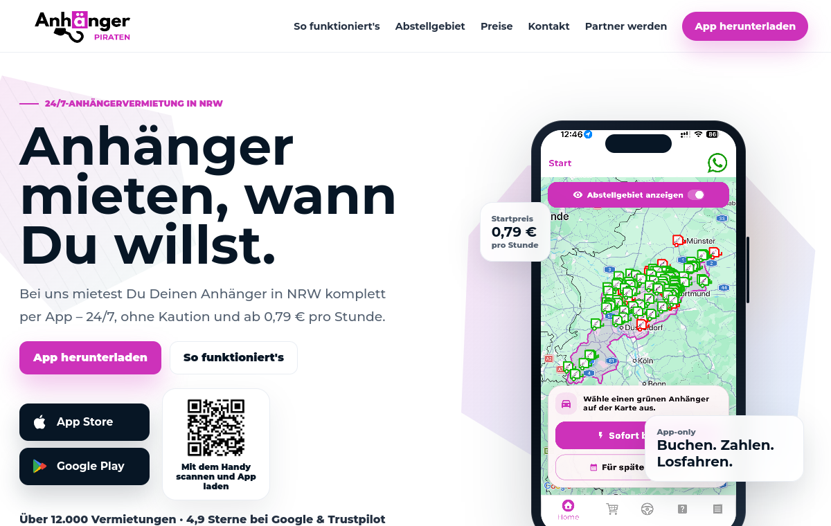 Website-Vorschau Anhängerpiraten