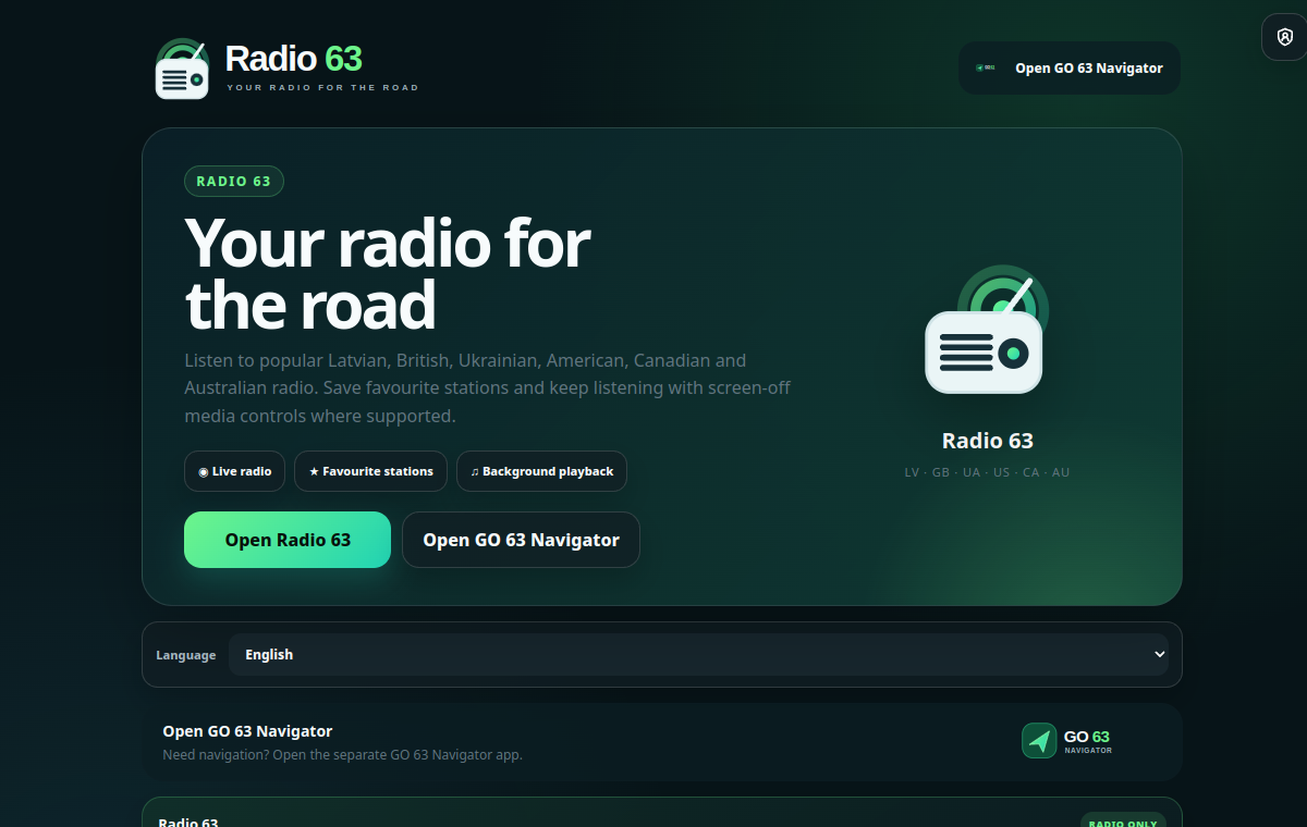 Radio 63