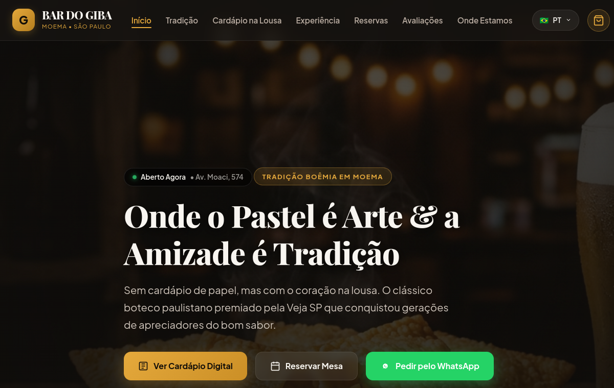 Bar do Giba — Demonstration project