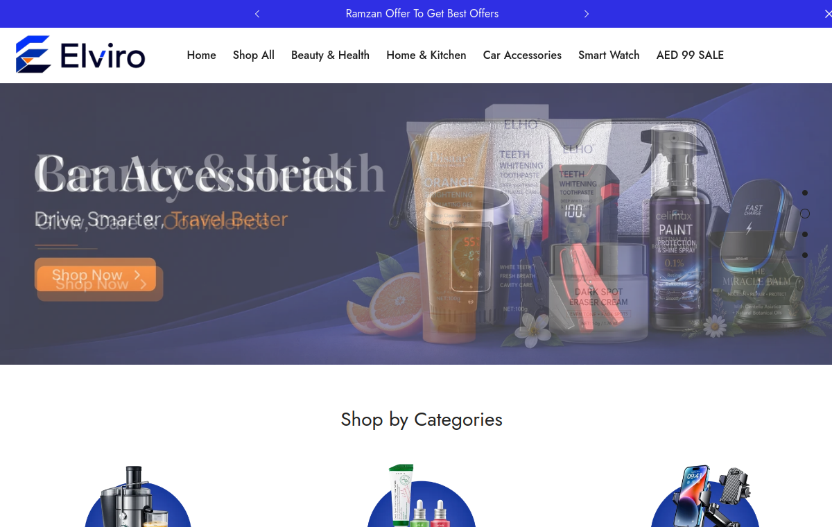 Elviro store preview