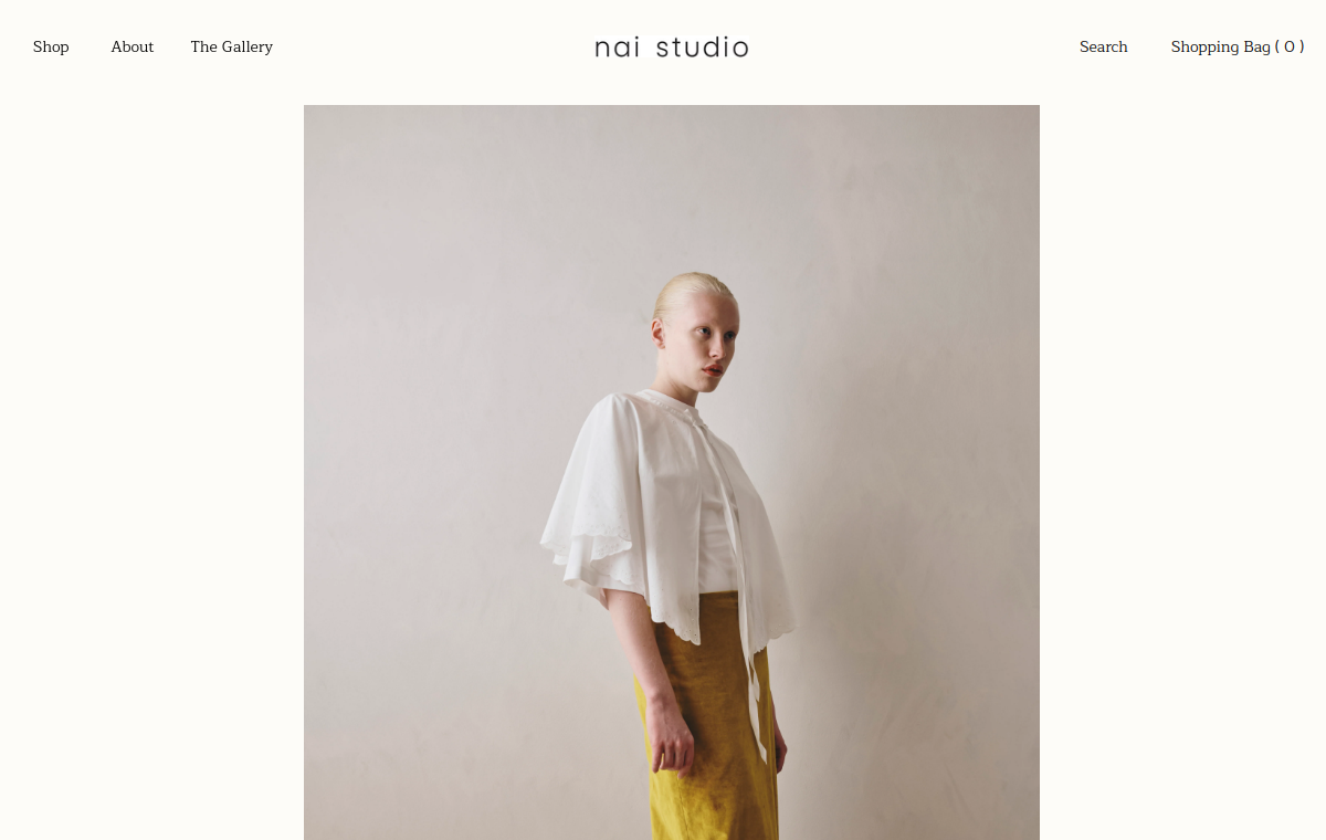 NAI Studio website screenshot