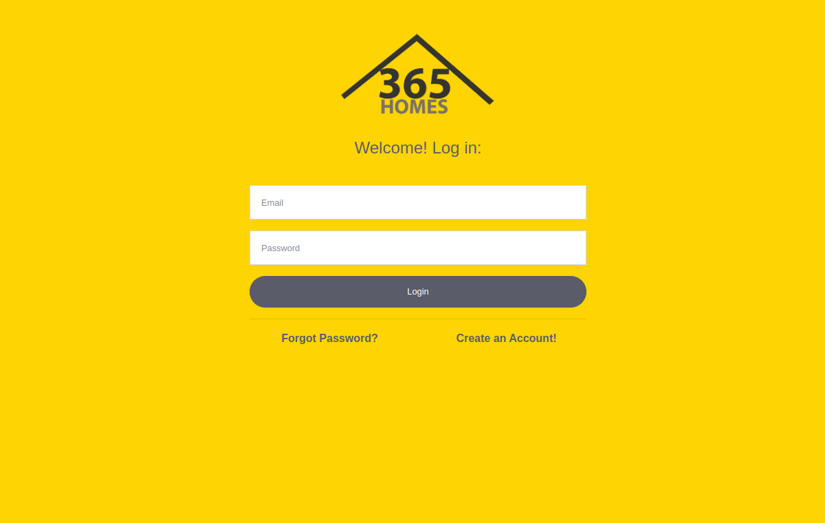 Screenshot of 365Homes website