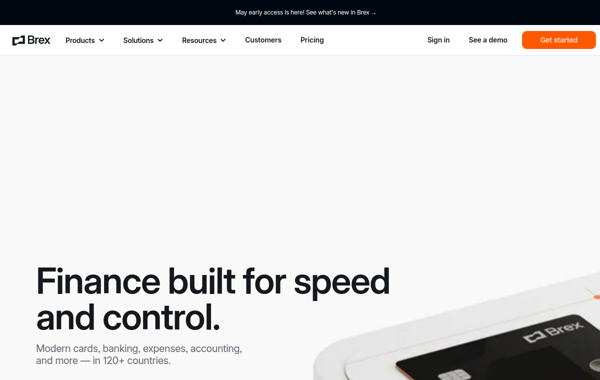 Brex-inspired DESIGN.md screenshot