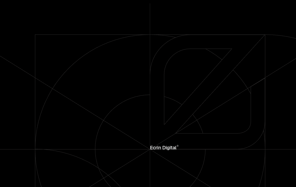Ecrin Digital website screenshot