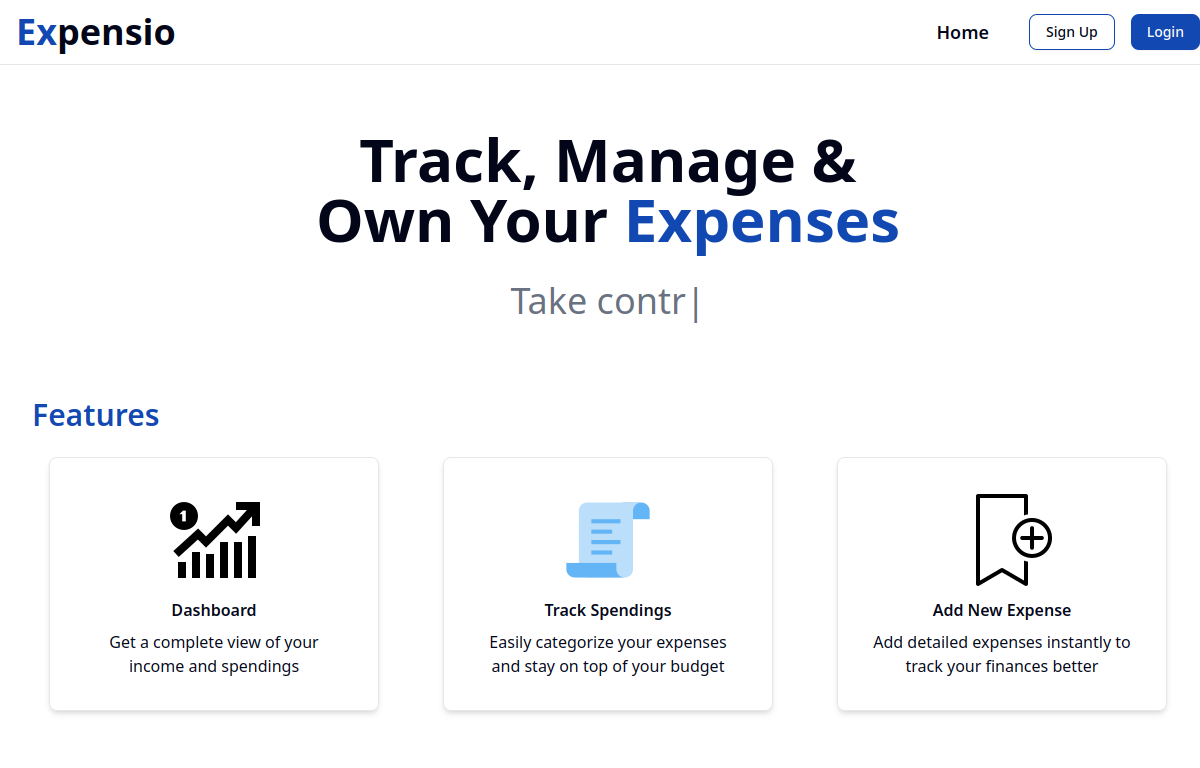 Expensio preview