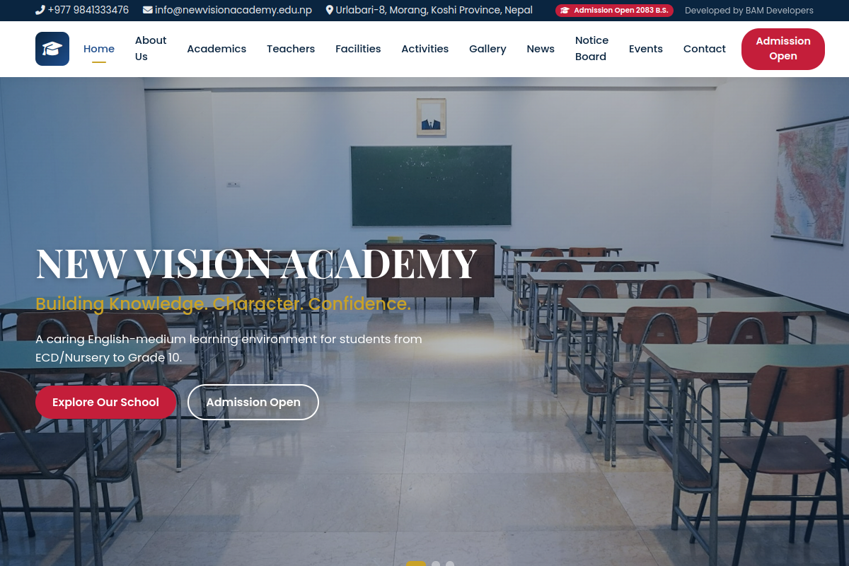 NEW VISION ACADEMY