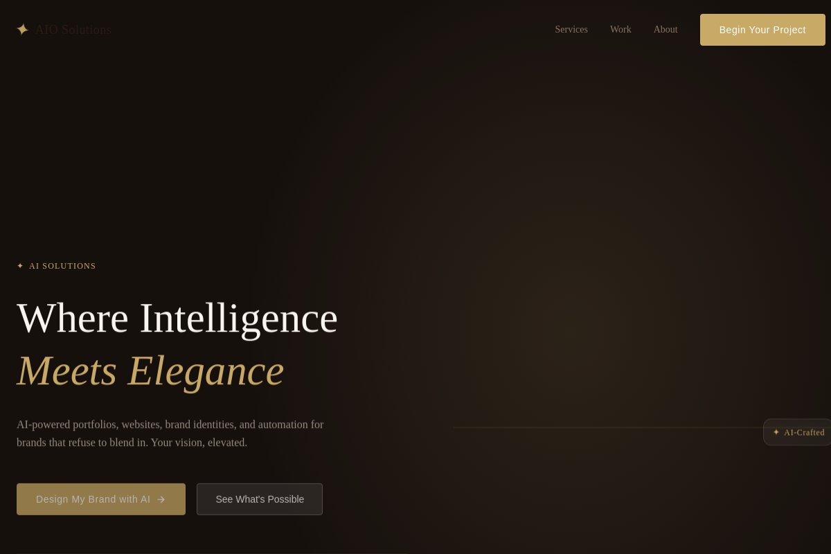 Generated Moon AI Design Agency