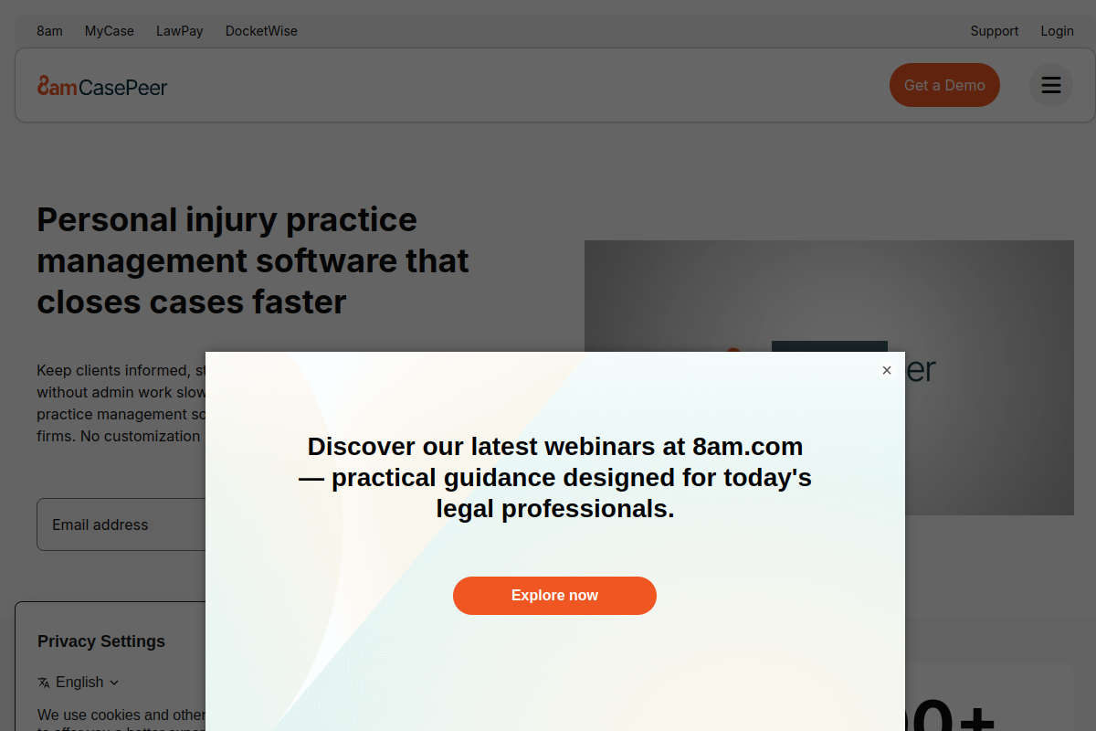 CASEpeer screenshot 1