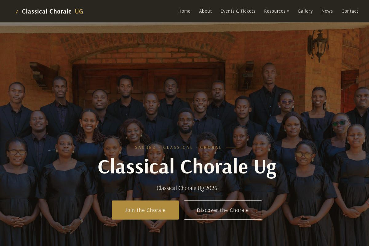 Classical Chorale Uganda preview