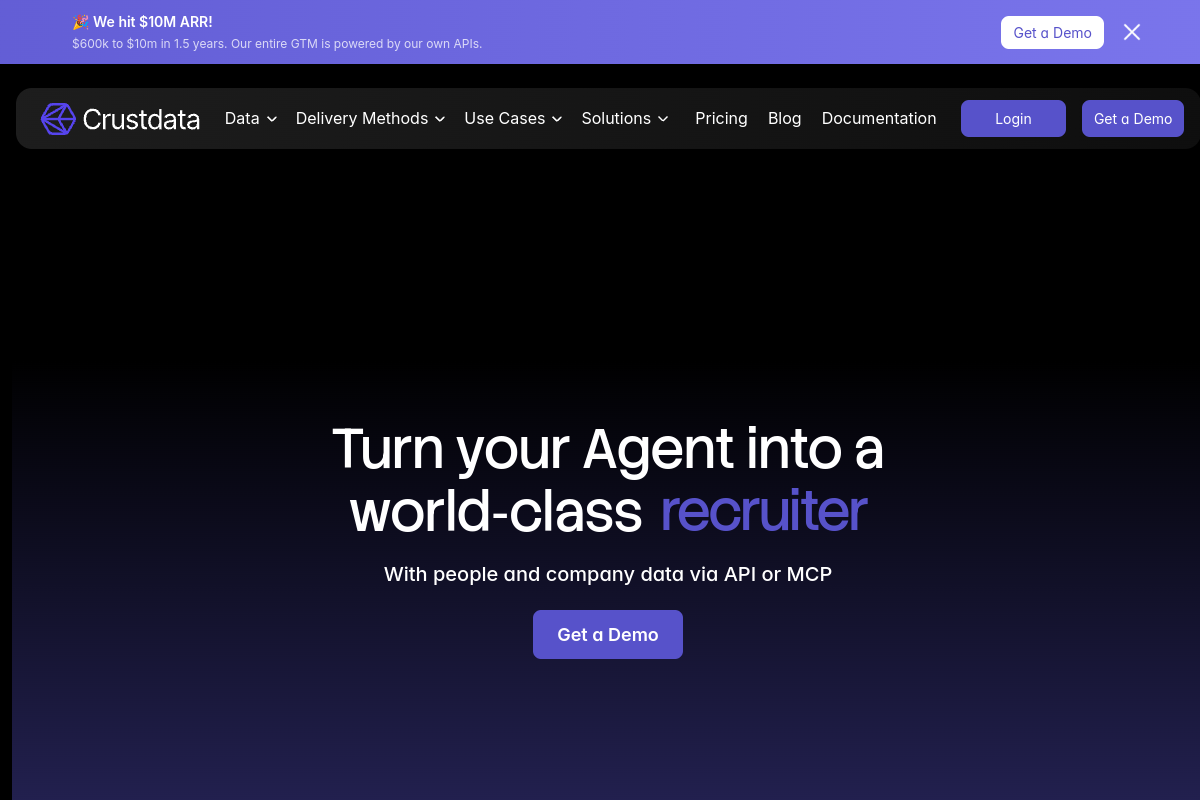 Screenshot of the CompanyGPT website