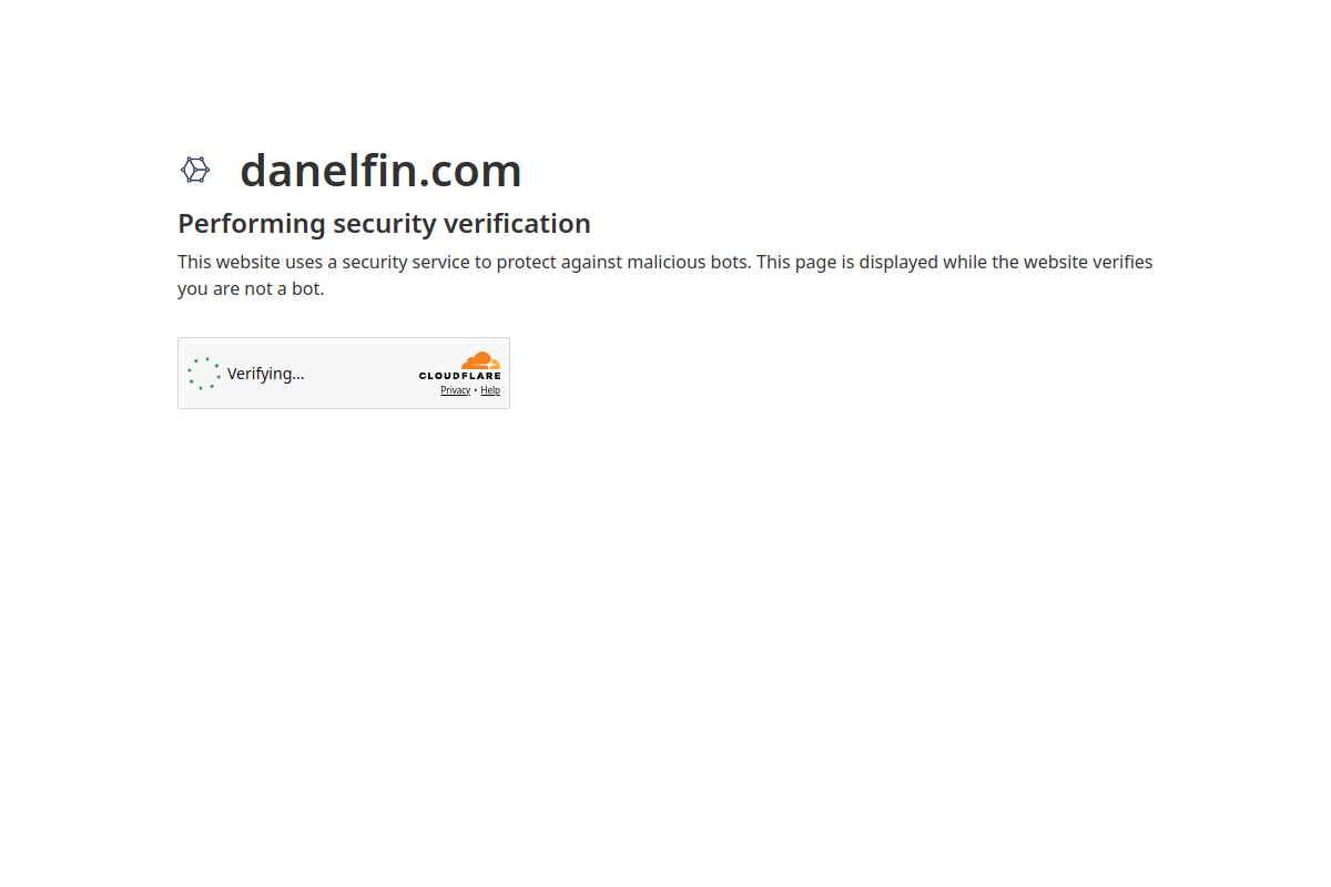 Screenshot of the Danelfin website