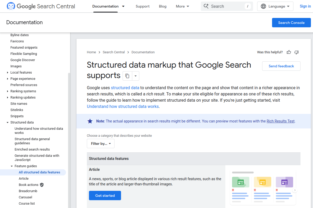 Structured answer screenshot