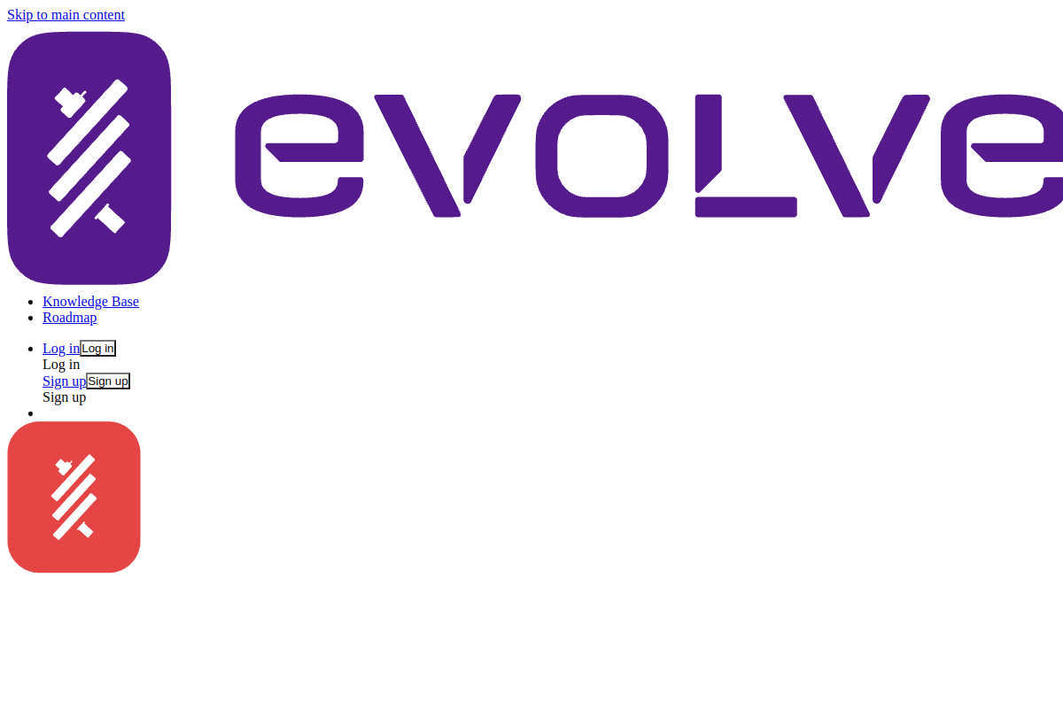 Screenshot of the EvolveAI website