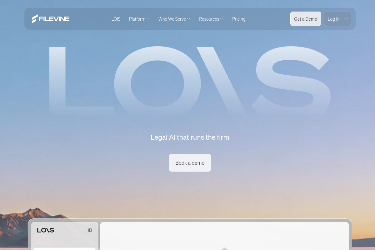 Filevine screenshot 1