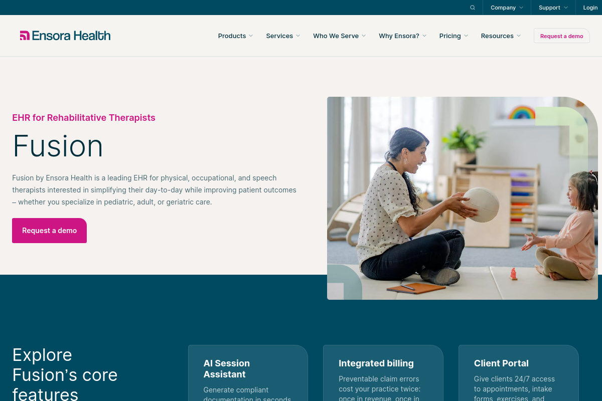 Fusion Web Clinic screenshot 1