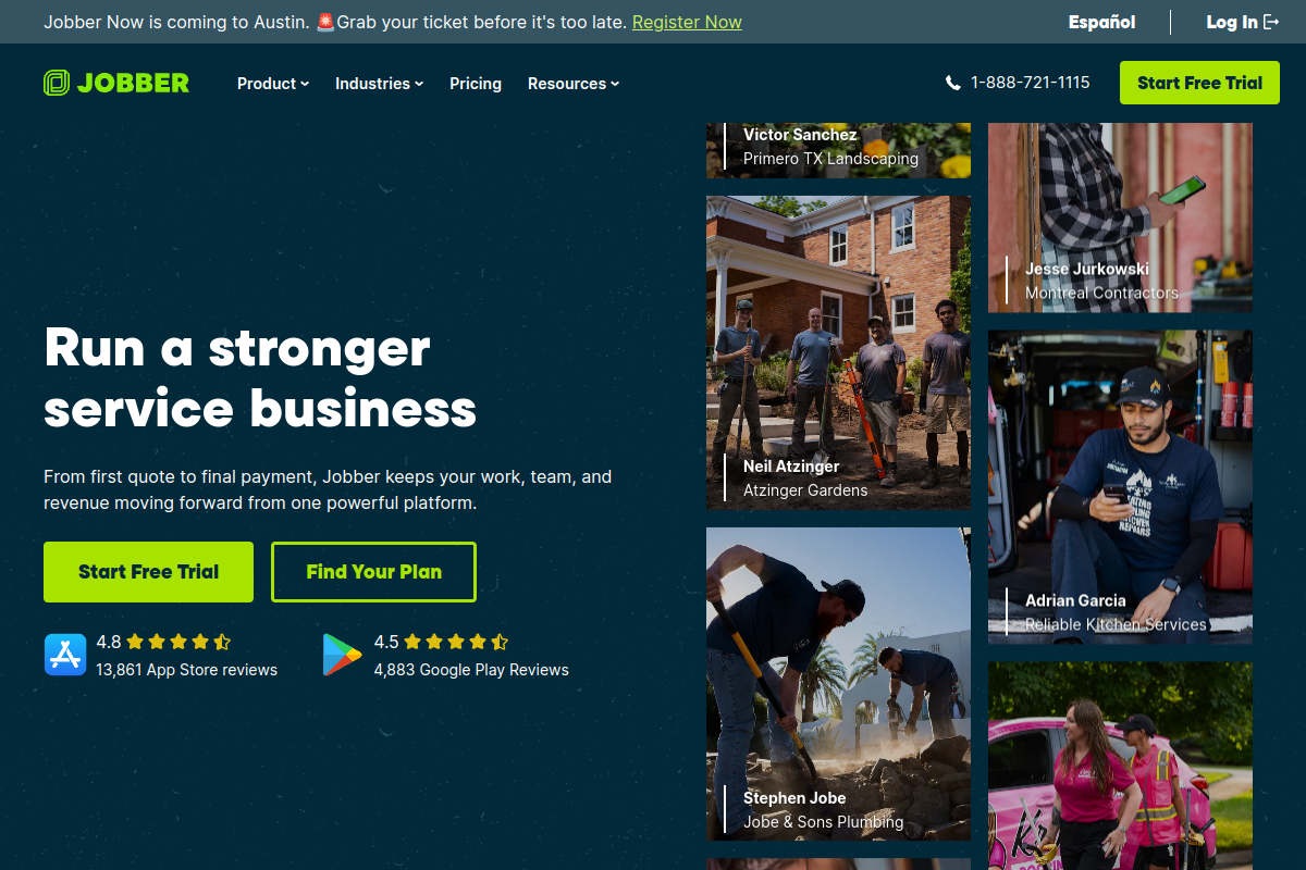 Jobber screenshot 1