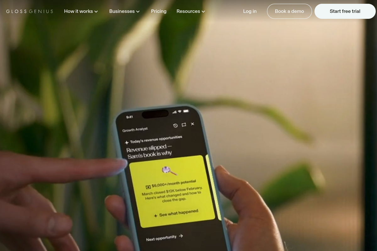 GlossGenius screenshot 1
