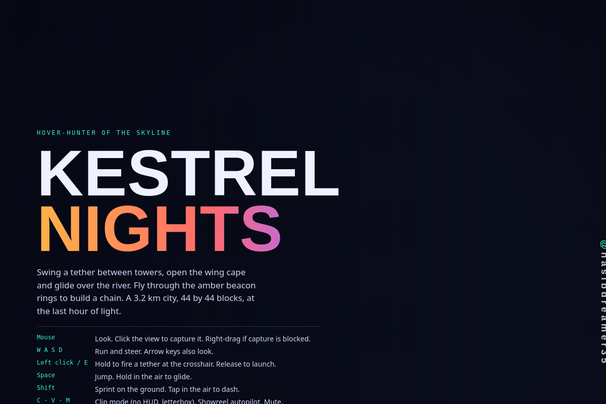 Screenshot of Kestrel Nights