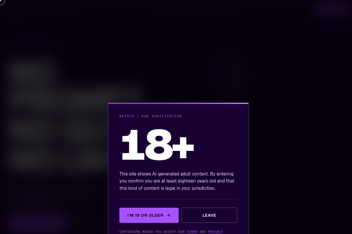 Igenfun homepage as it appeared during testing
