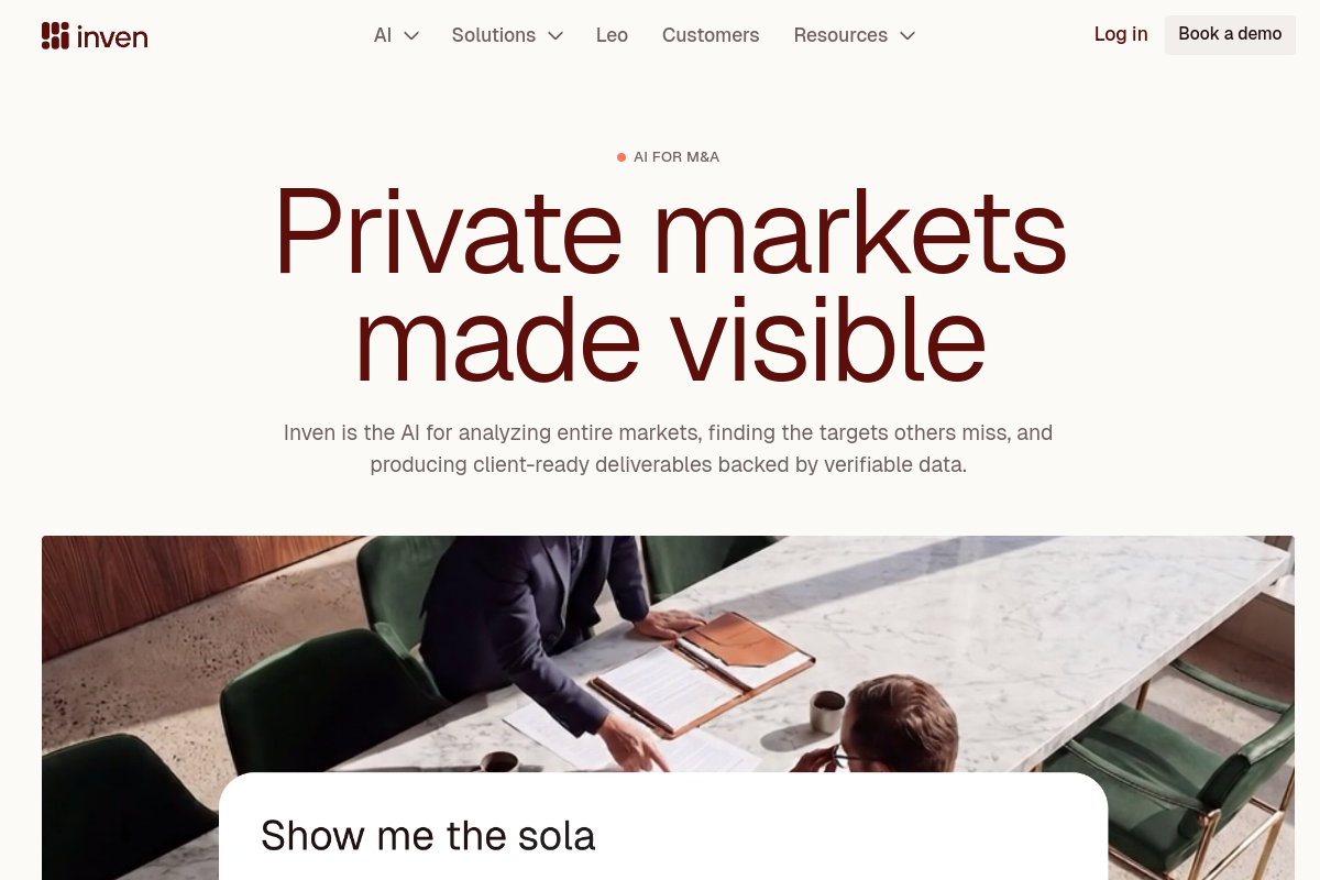 Screenshot of the Inven website