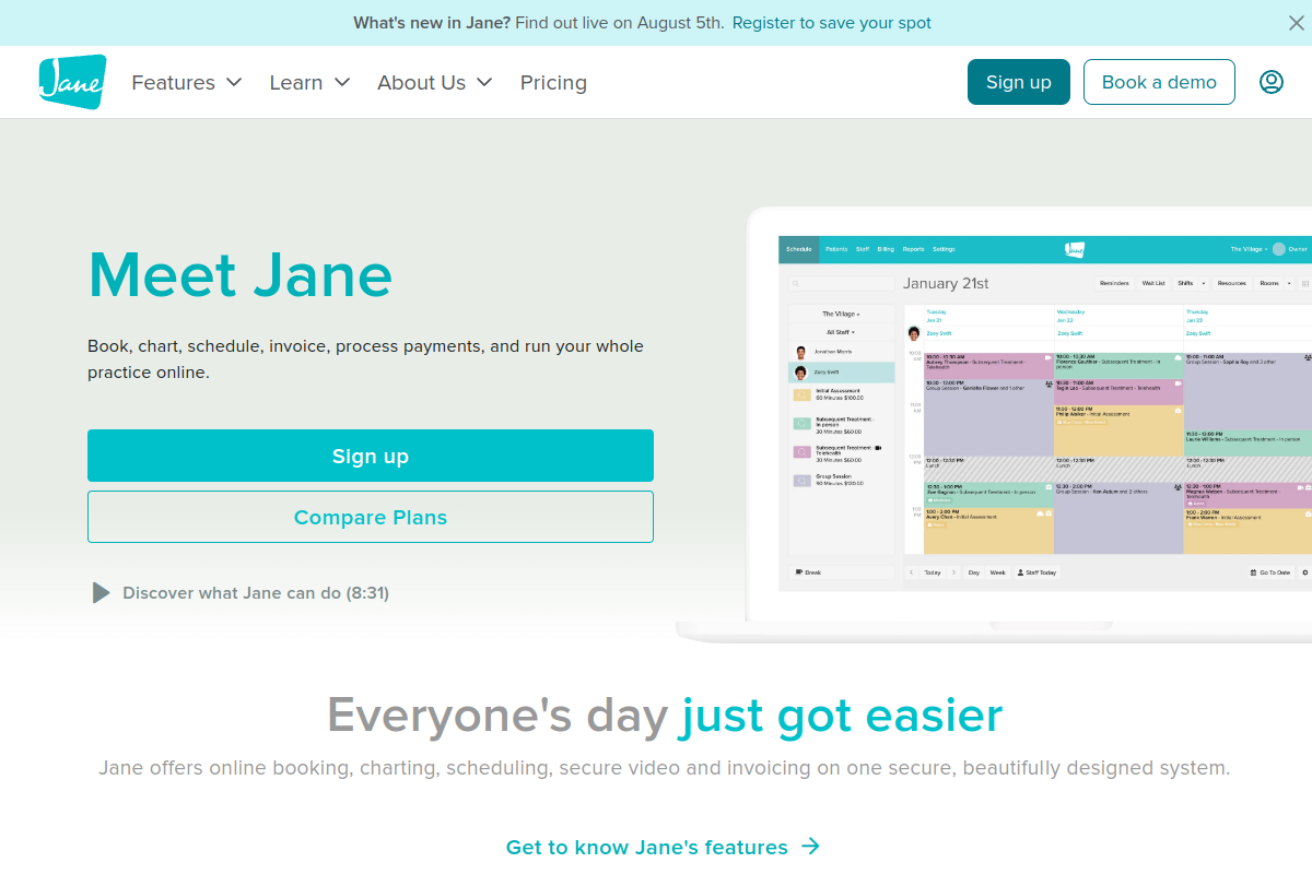 Jane screenshot 1