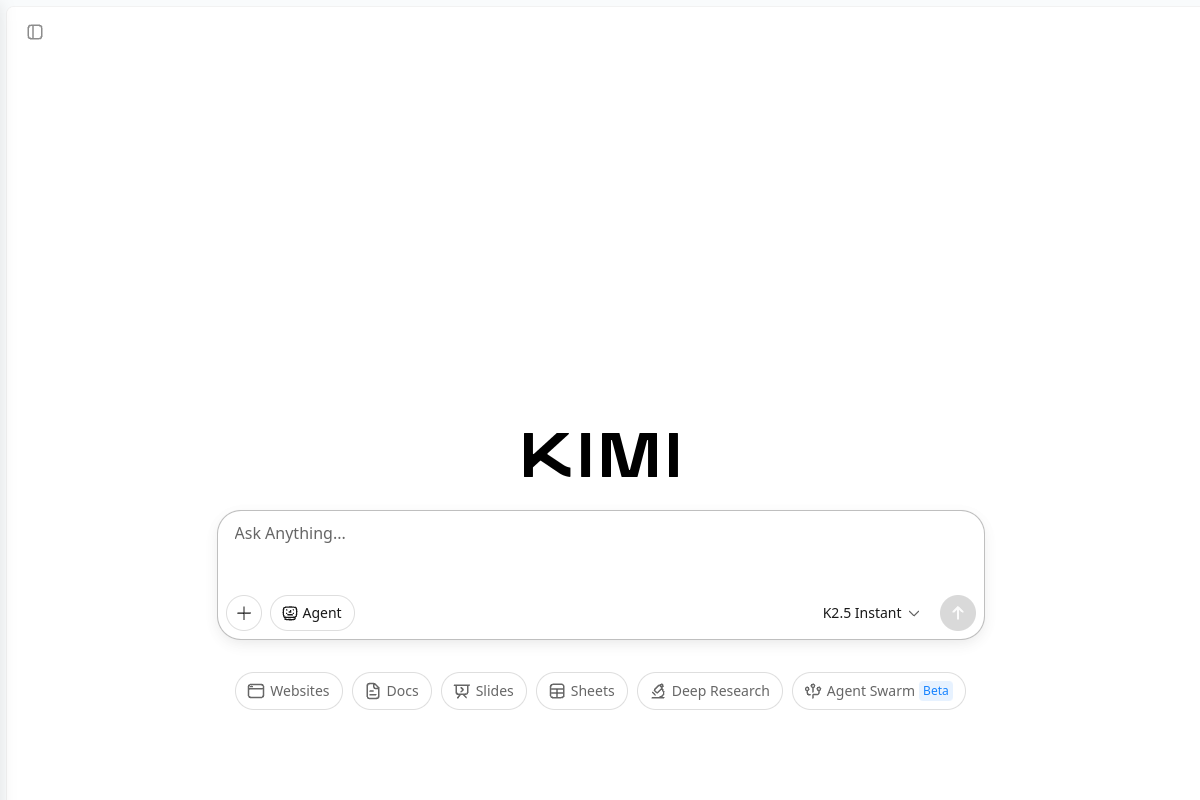 Kimi 界面预览