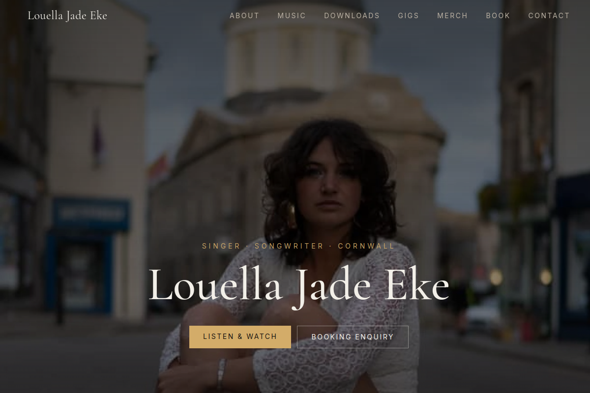Louella Jade Eke official website homepage