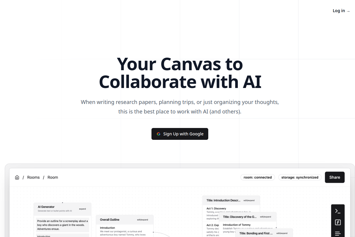 Screenshot of the lxi.ai website
