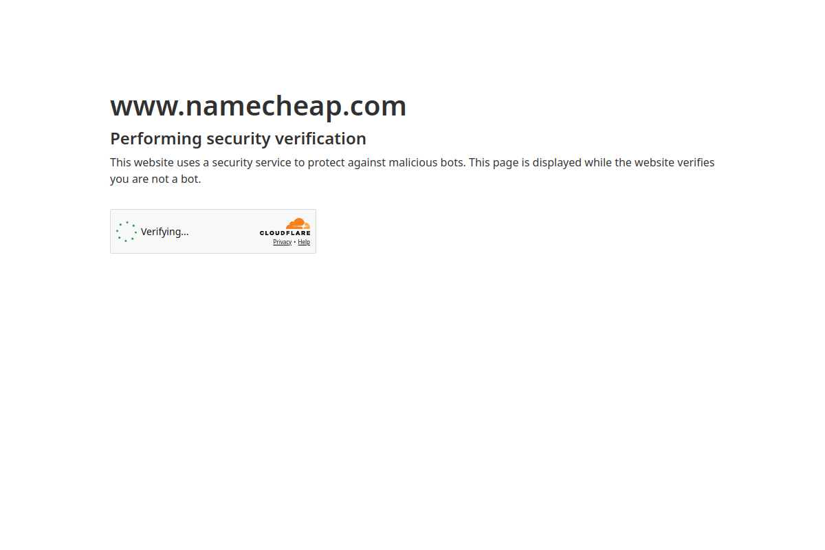 Screenshot of the Namecheap Free Logo Maker website