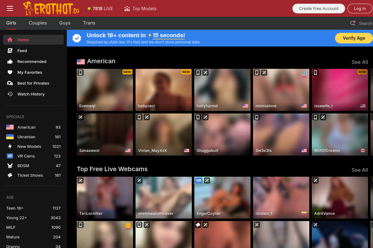 OnlyFaps homepage as it appeared during testing