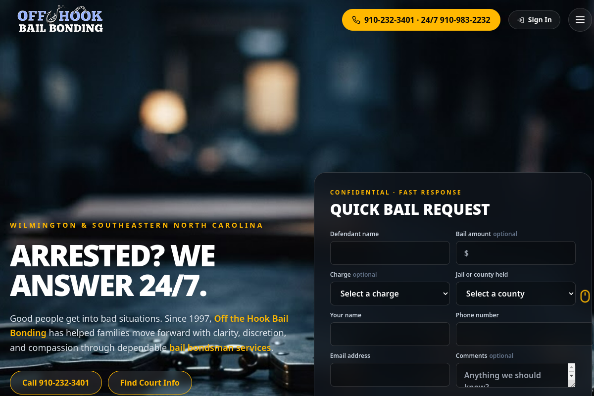 Off The Hook Bail Bonds