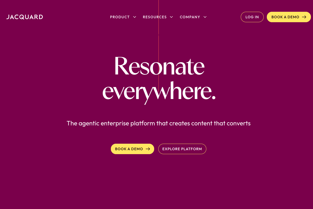 Screenshot of the Phrasee website