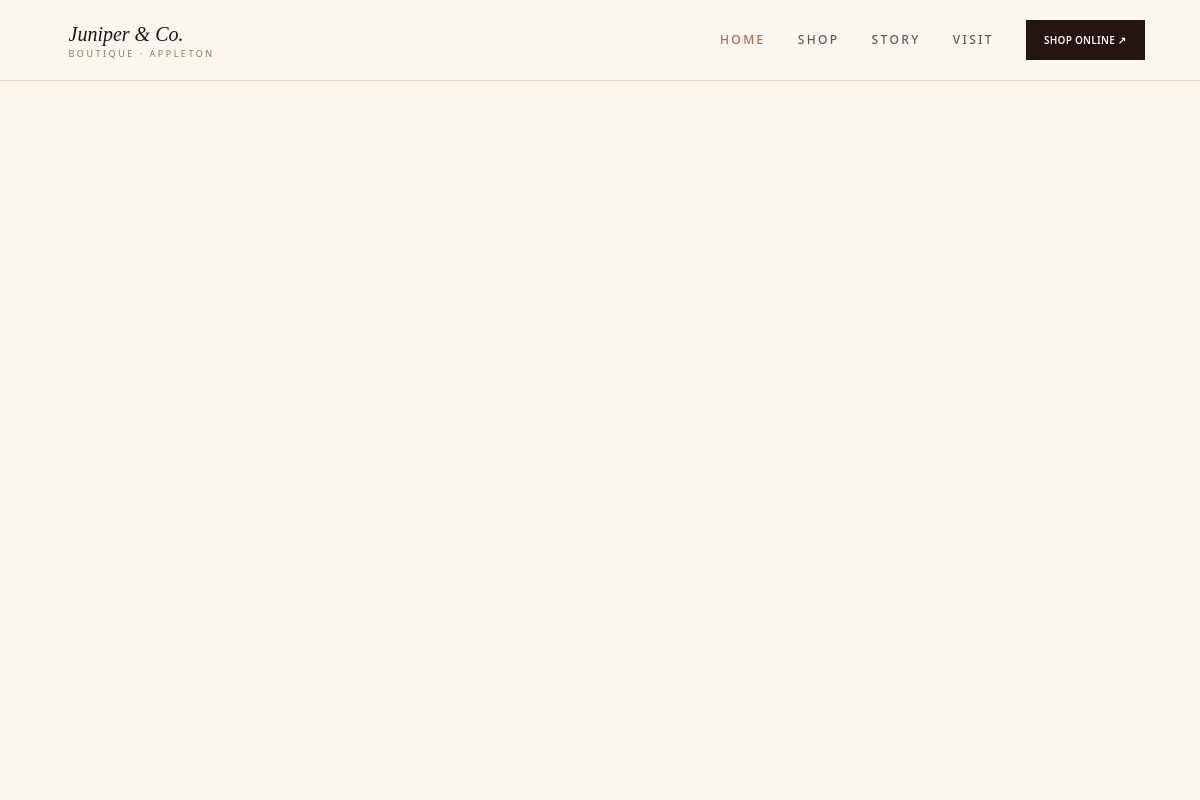 Juniper & Co. website preview