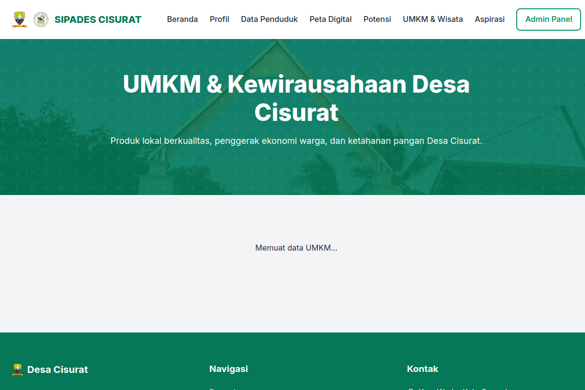 Desa Cisurat Smart Village (SIPADES) advantage slide 3