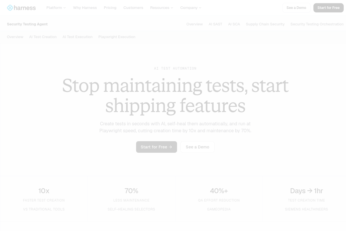 Screenshot of the Relicx website