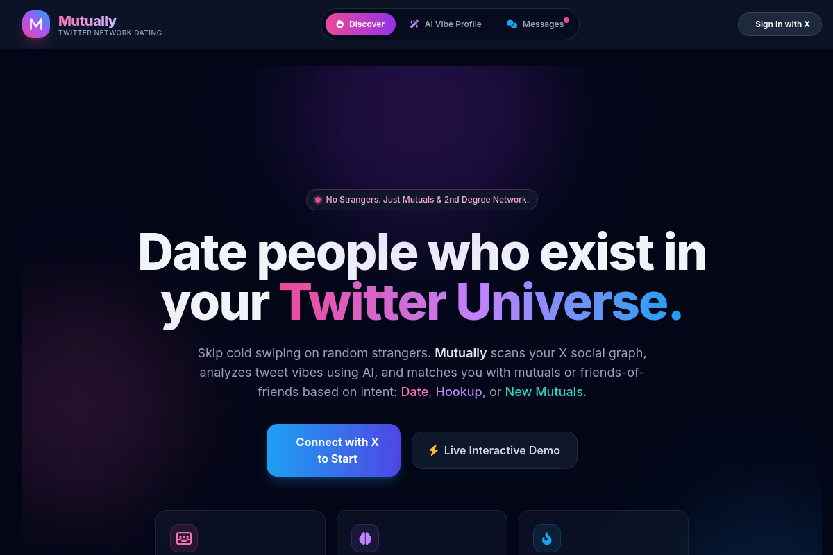 Screenshot of Mutually